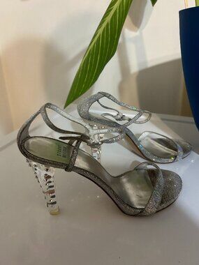 Rhinestone silver Stuart Weitzman